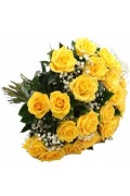 Sunny day 20 yellow roses 